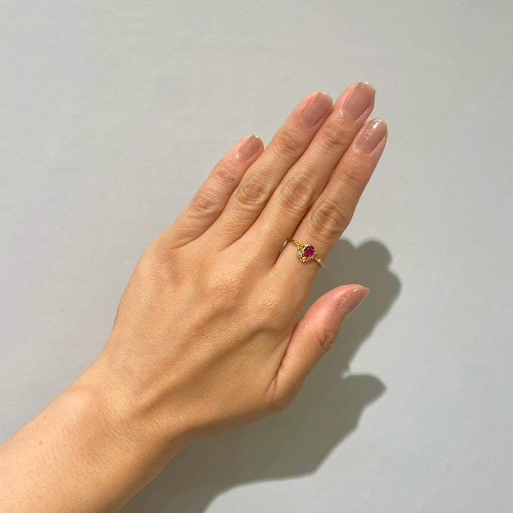 Bague Inclusion Diamant 1858