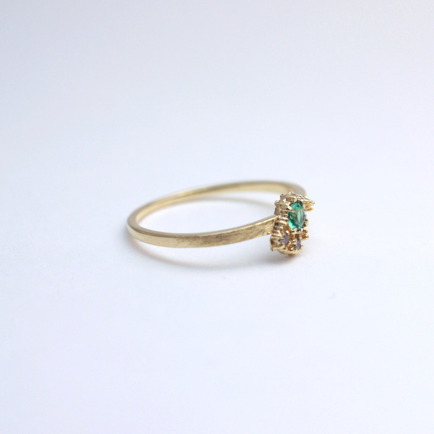 1714 Emerald / diamond K18
