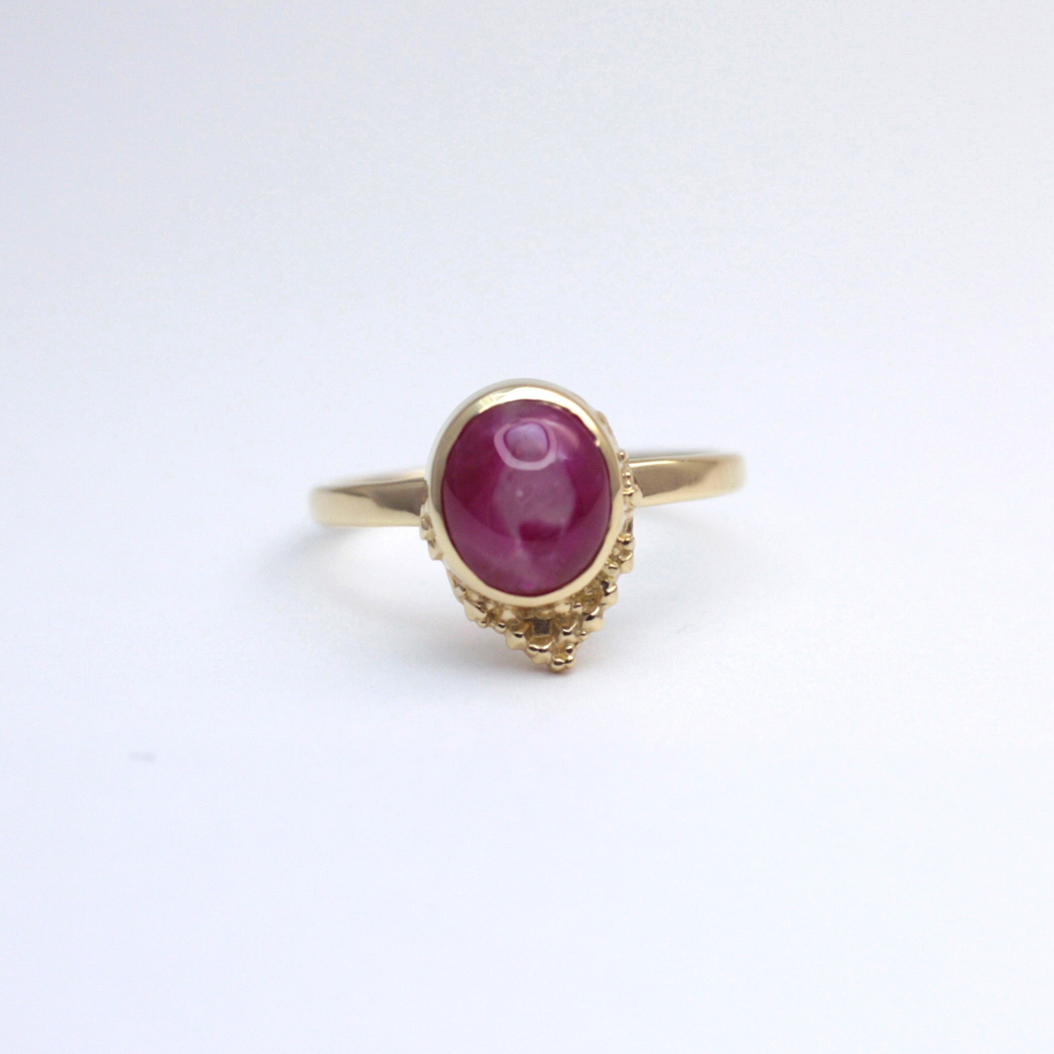 2184 Bicolor Ruby K18 – MYACALE JEWELRY