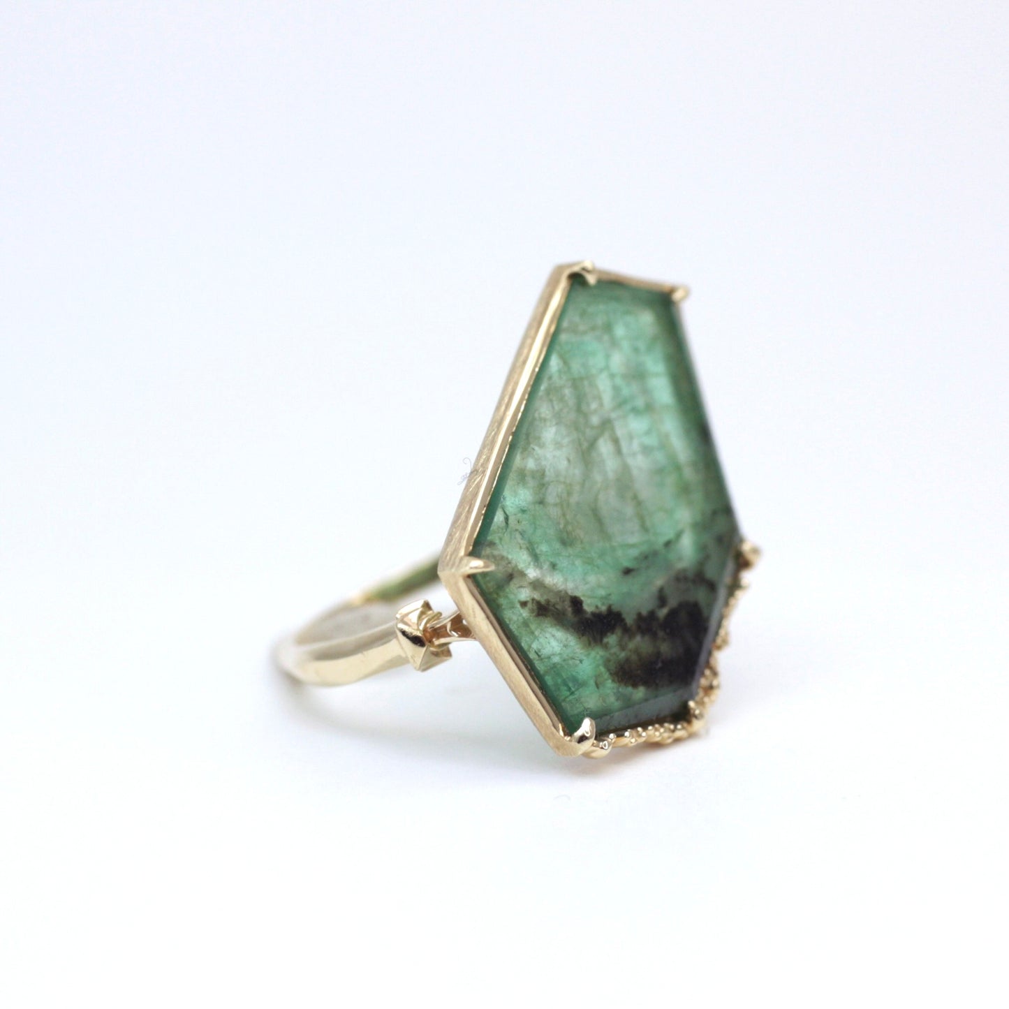 2007 Romanechite in Bicolor Quartz