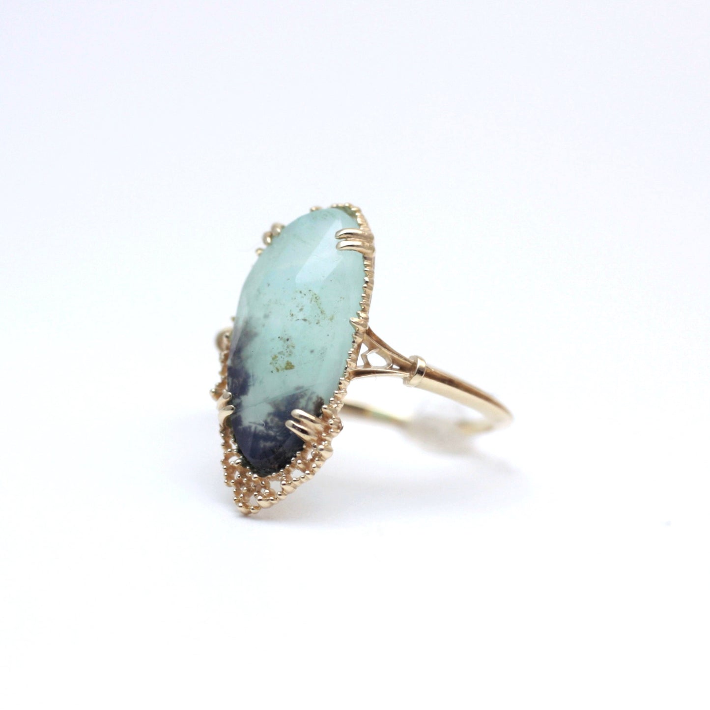 2265 Dendritic Blue Opal