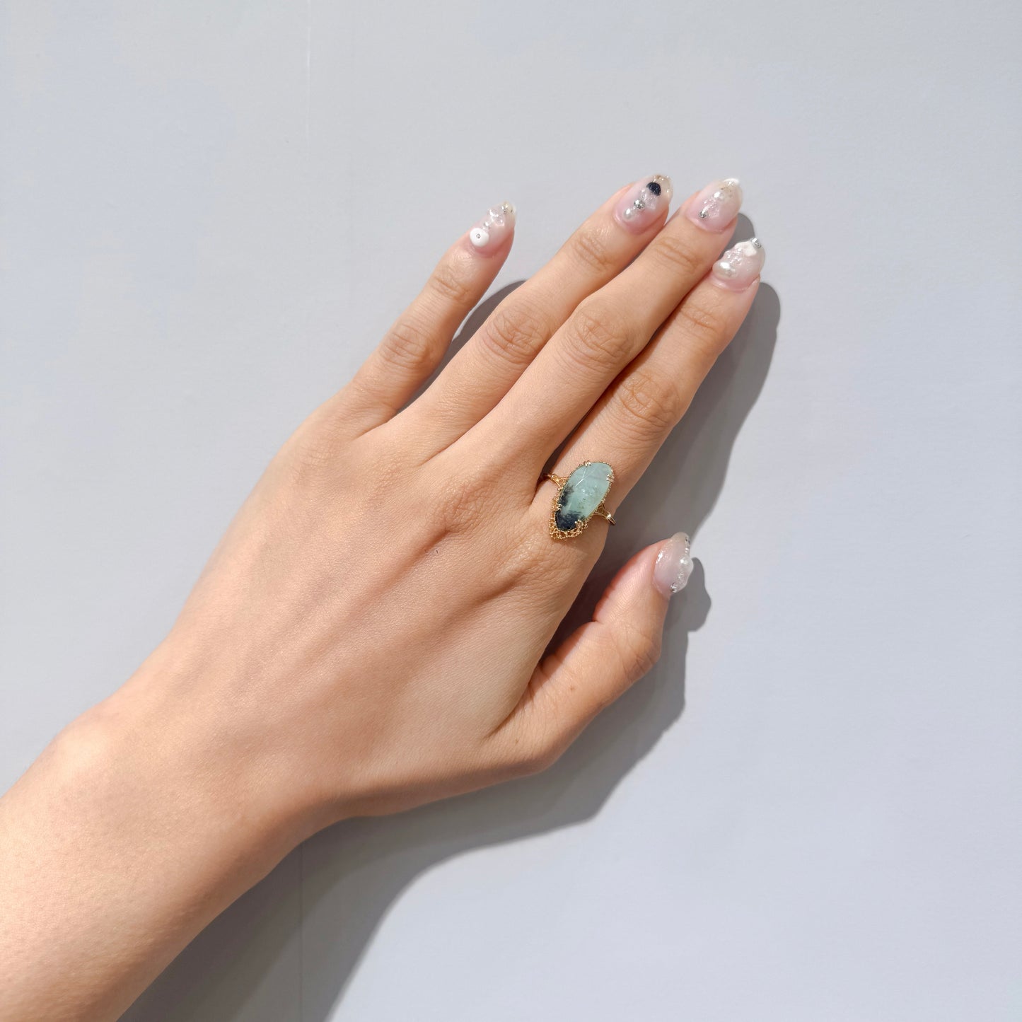 2265 Dendritic Blue Opal