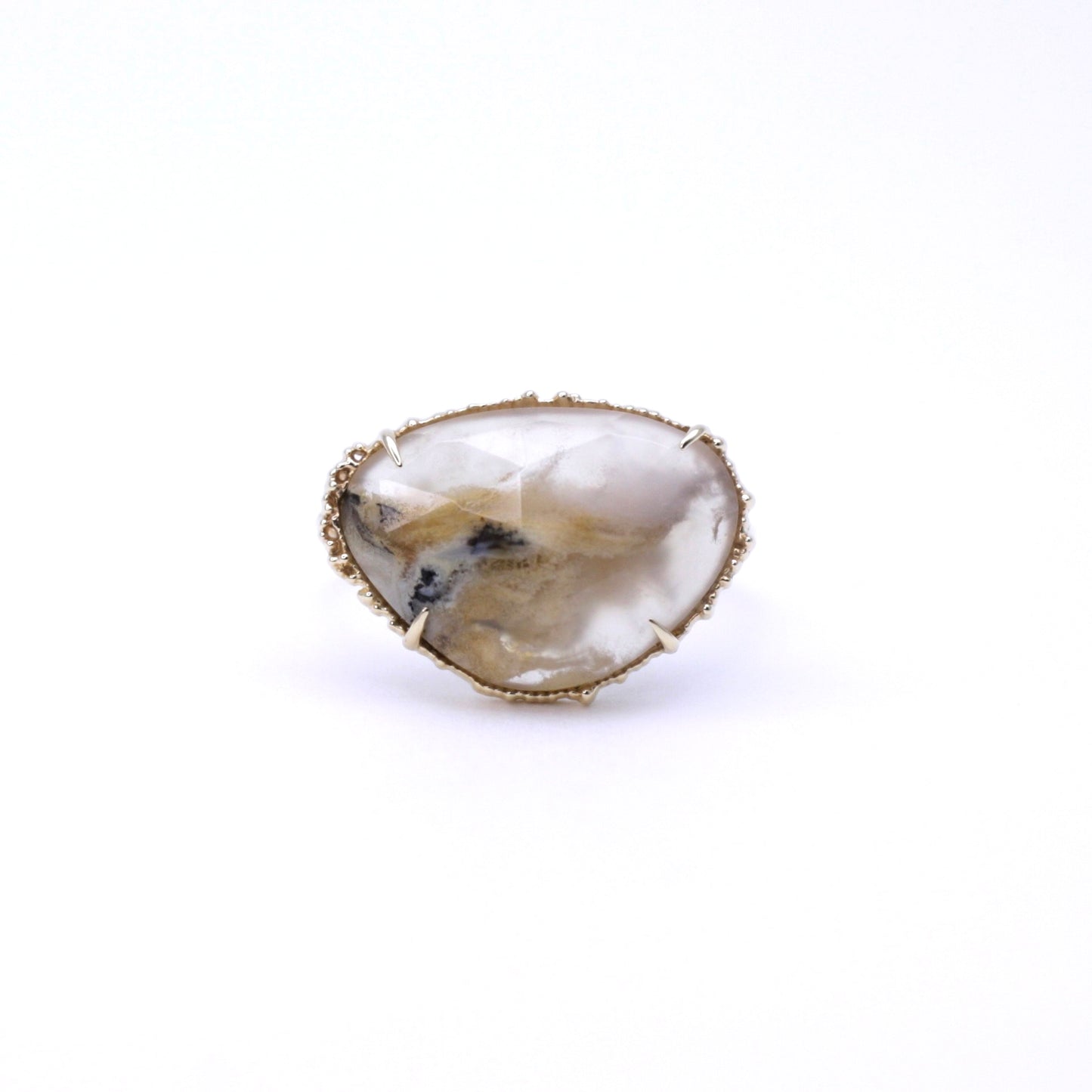 2102 Dendritic yellow Agate