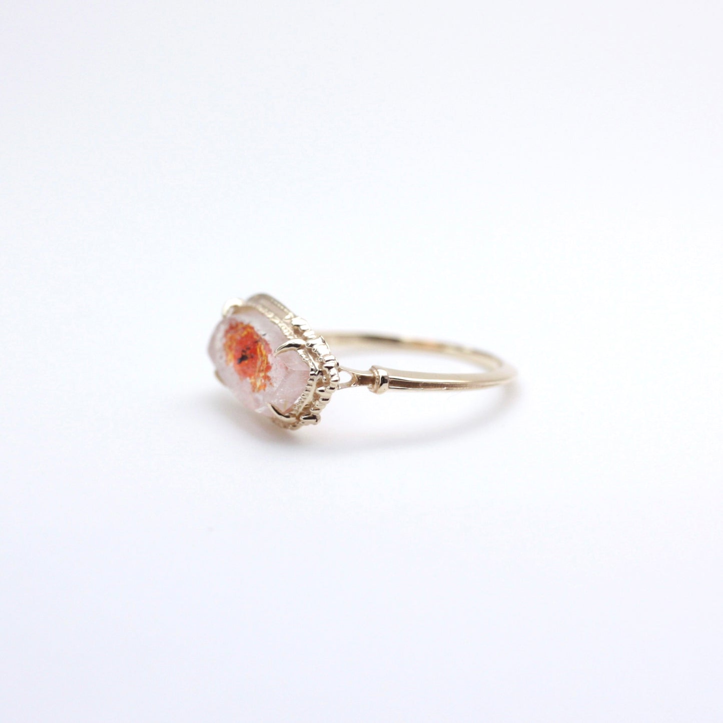2007 Romanechite En Quartz Bicolore