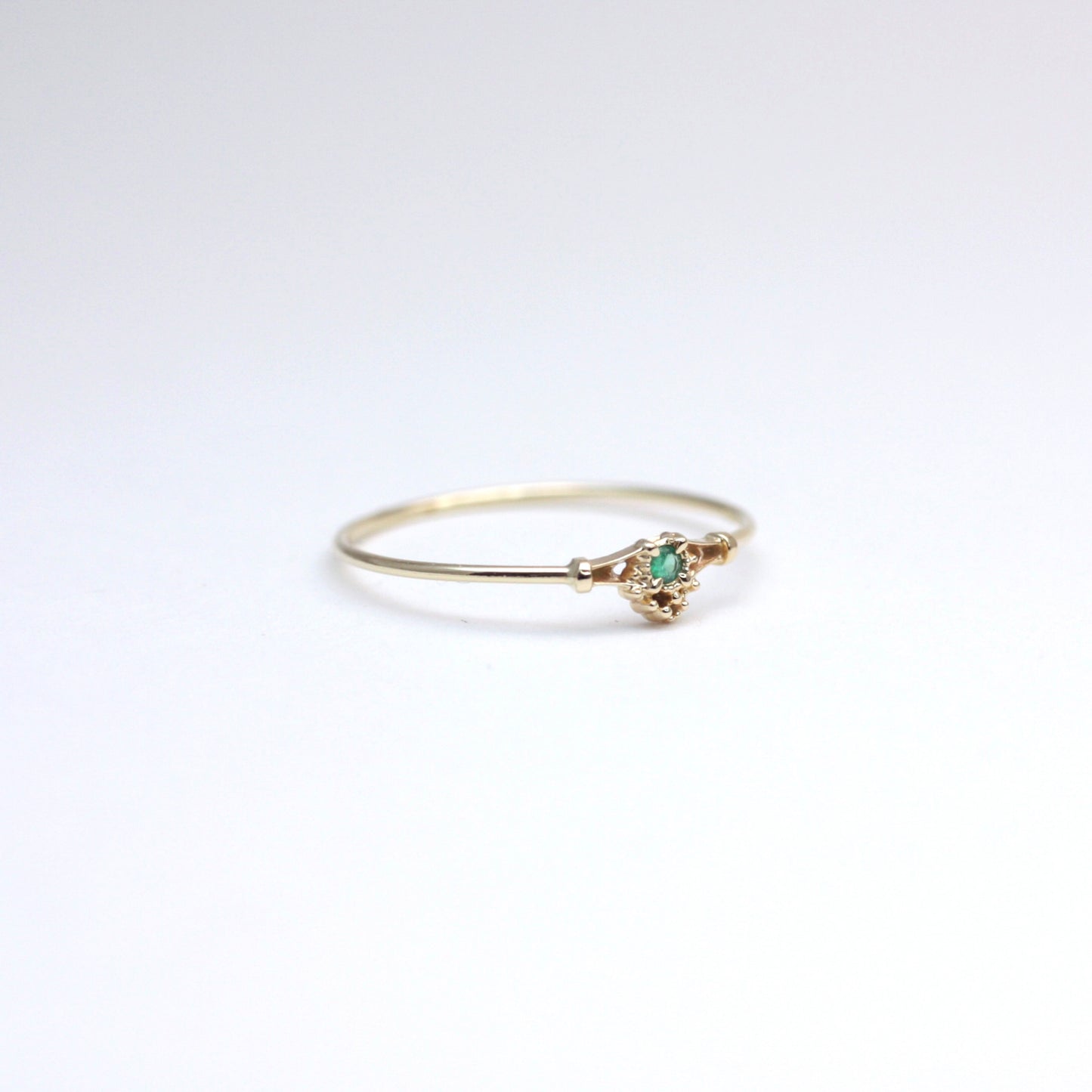 069 Emerald Ring “THIN LINE” 『ONLINE LIMITED』