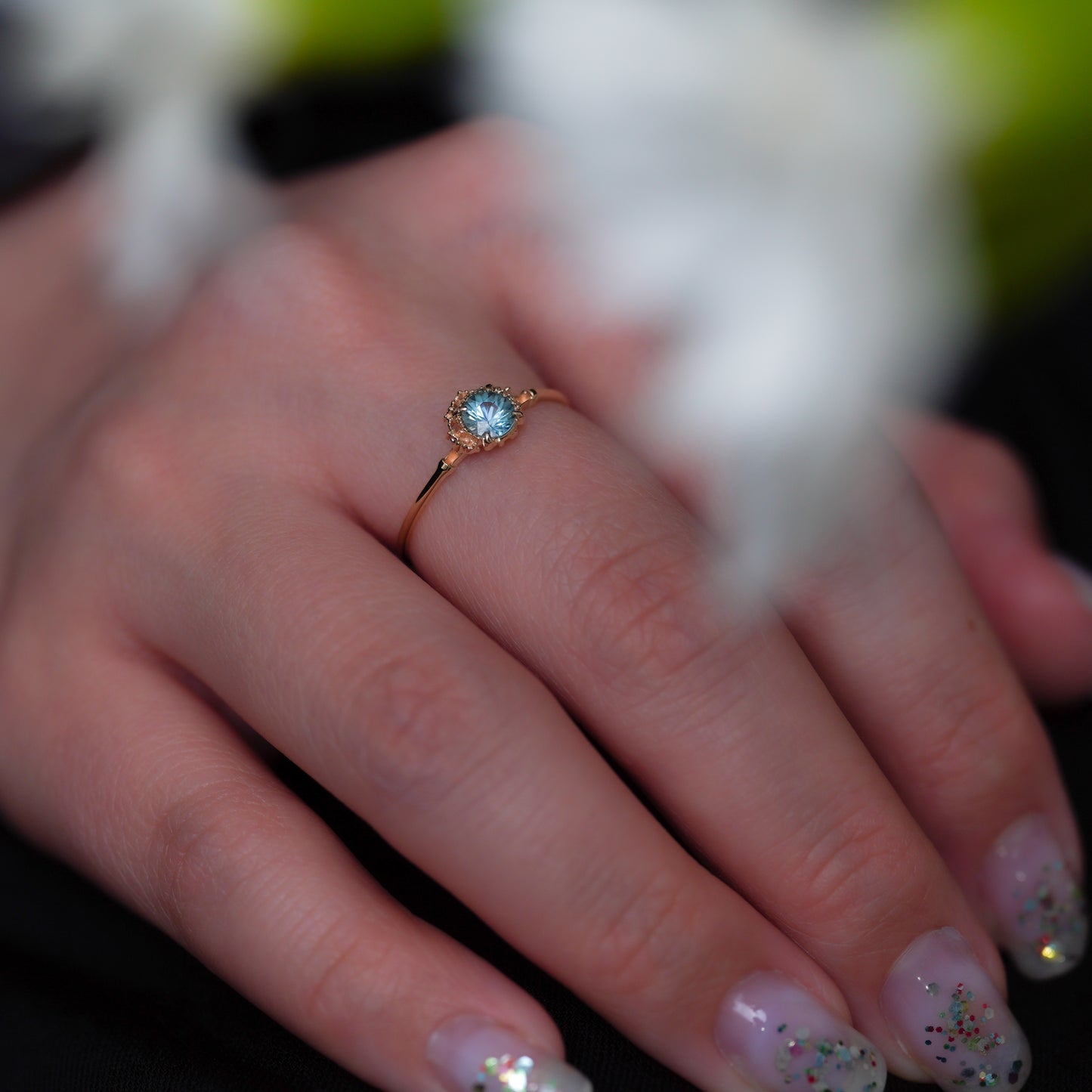 1699 Blue Zircon / Ring
