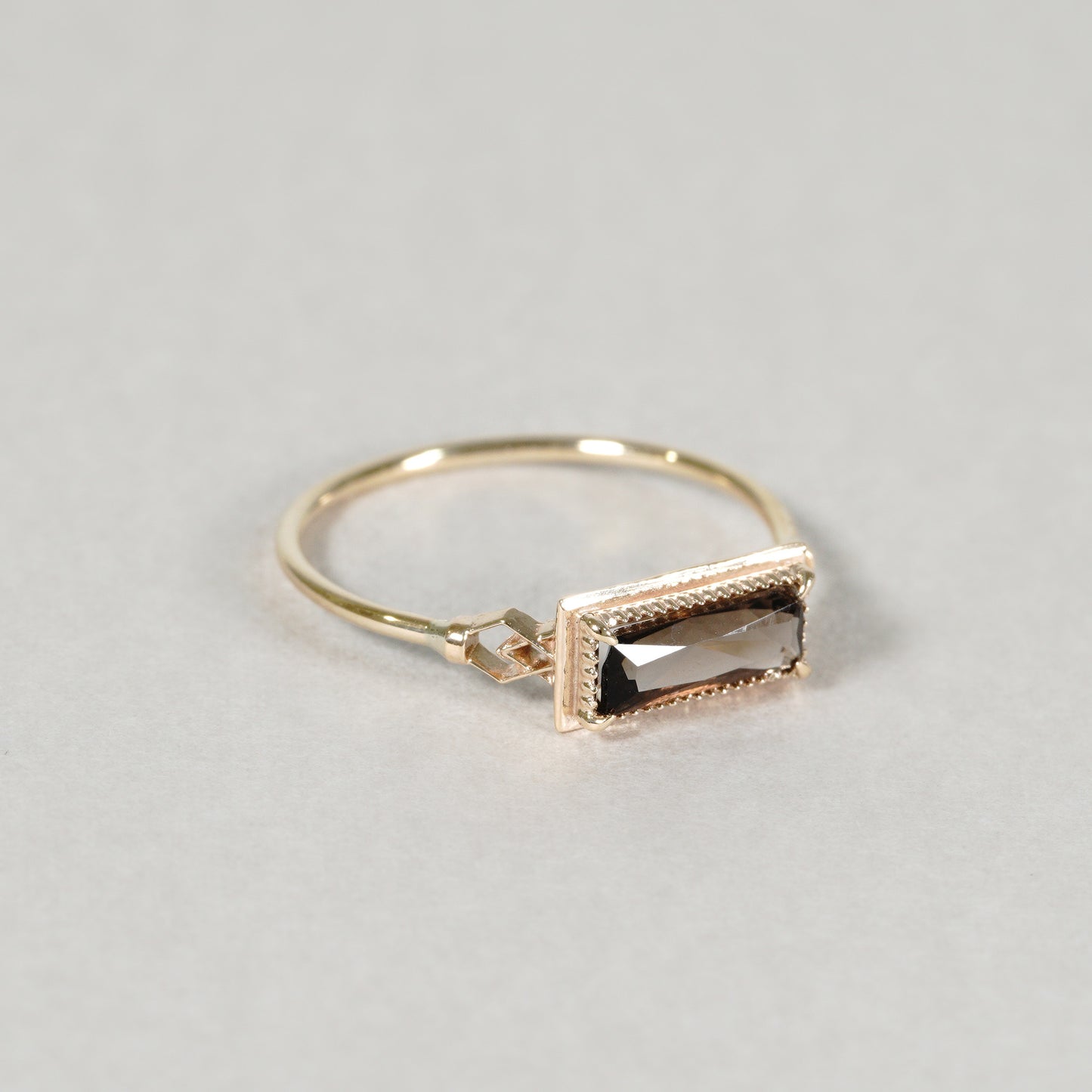1391 Smoky Quartz Ring