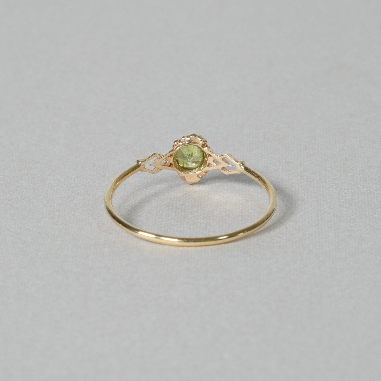 660 Demantoid Garnet Ring