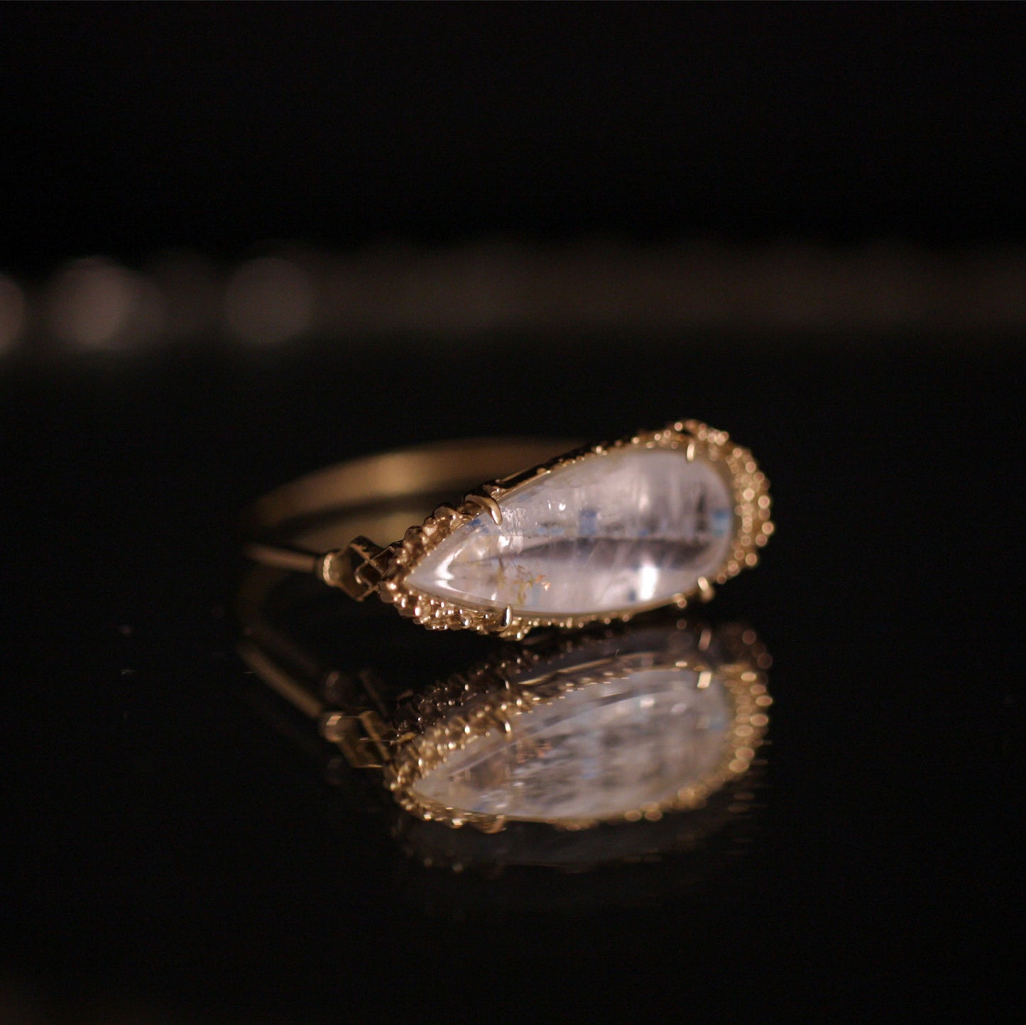 740 Gilalite in Quartz Ring