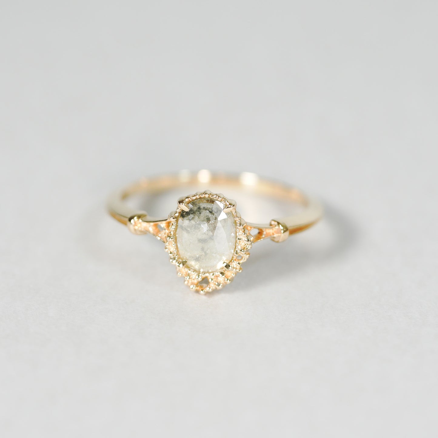 1357 Flatcut Diamond Ring