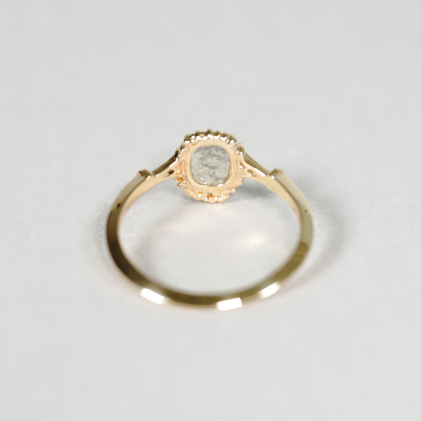 1357 Flatcut Diamond Ring