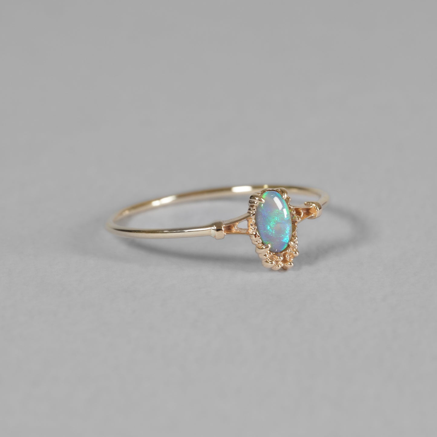 1452 Black Opal / Ring