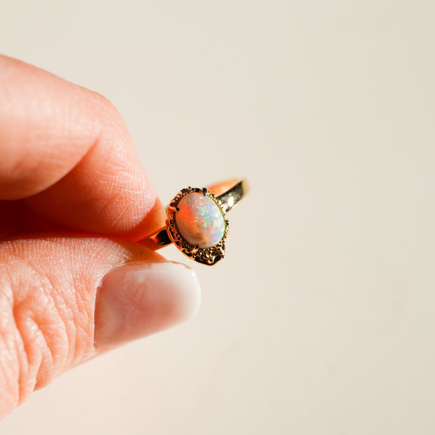 1416 Black Opal / Ring