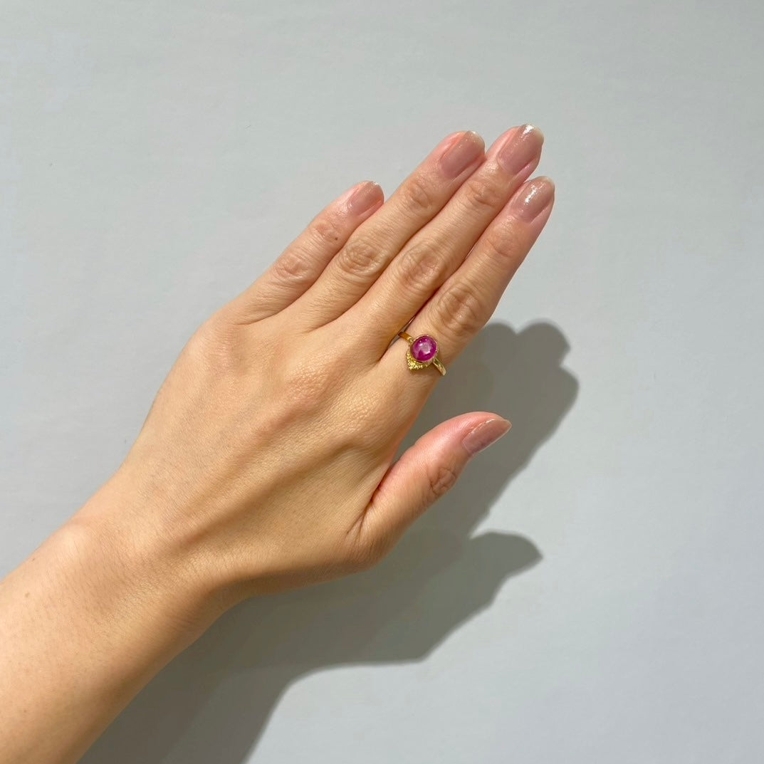 2184 Bicolor Ruby K18