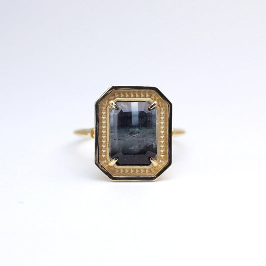 2119 Tricolor Blue Tourmaline K18
