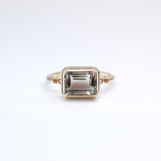 2007 Romanechite En Quartz Bicolore