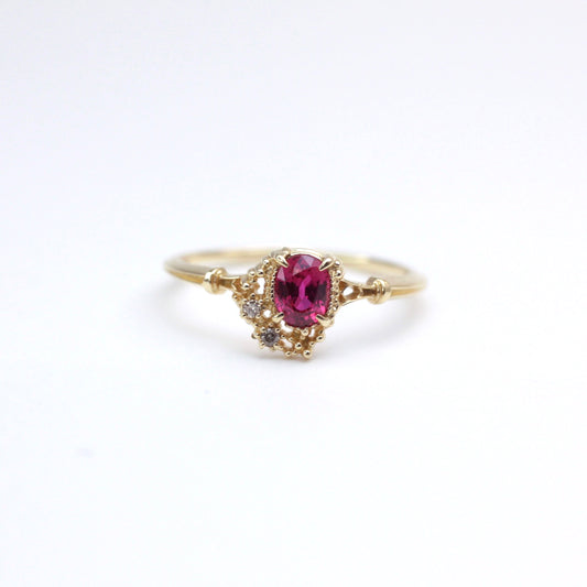 Bague Inclusion Diamant 1858