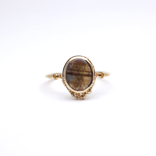 2063 Gold Sheen Sapphire K18