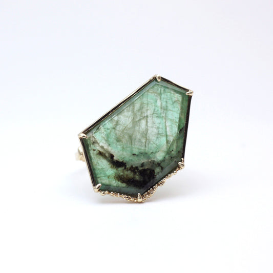2007 Romanechite in Bicolor Quartz