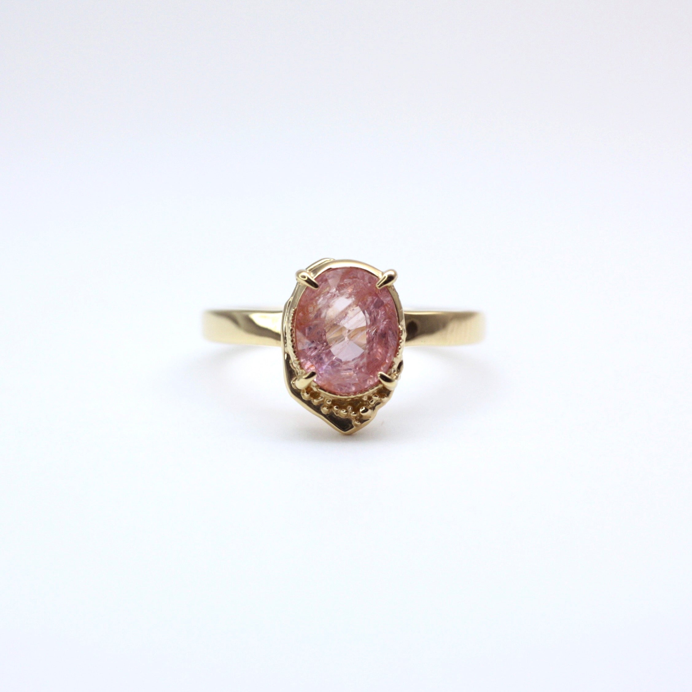 2156 Inclusion sapphire K18 – MYACALE JEWELRY
