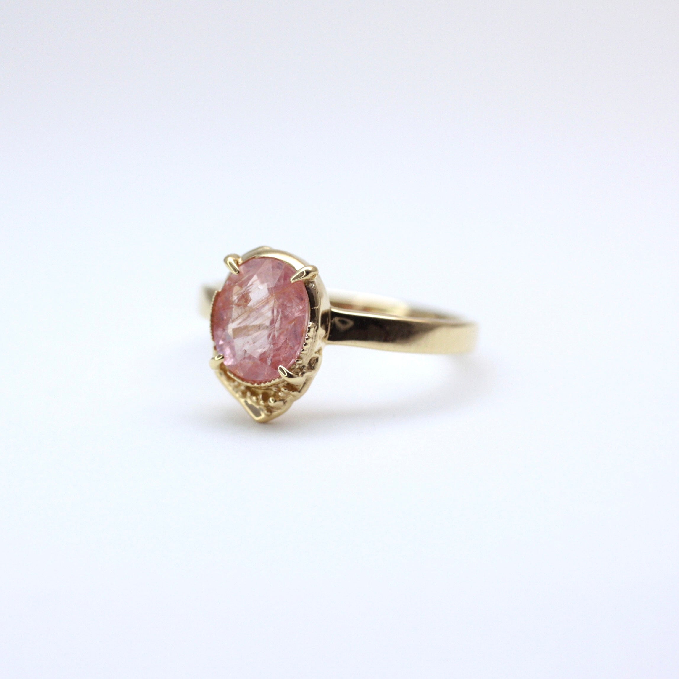 2156 Inclusion sapphire K18 – MYACALE JEWELRY
