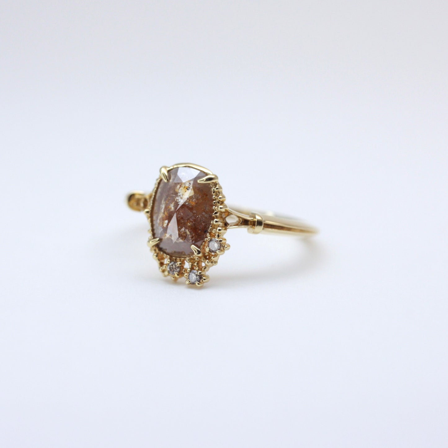 1859 Inclusion Diamond Ring  K18