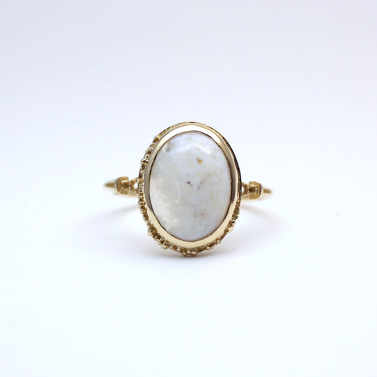 2309 White Plume agate K18