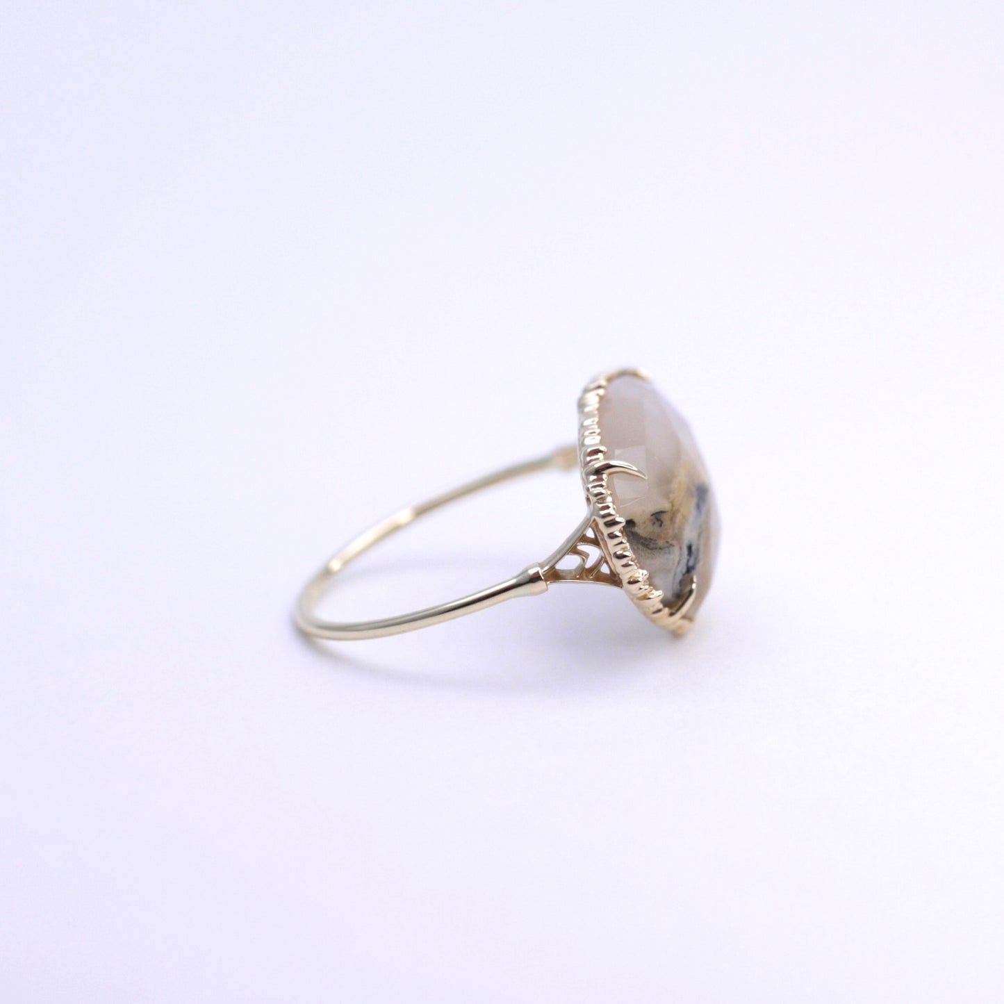 2102 Dendritic yellow Agate