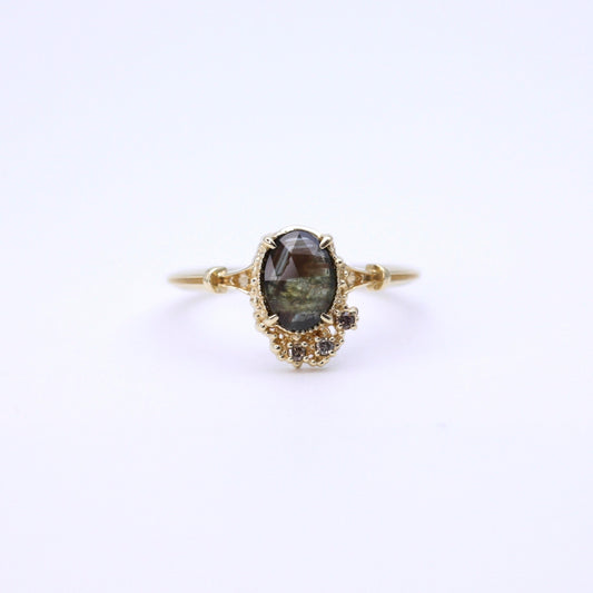 1856 Gold Sheen Sapphire K18