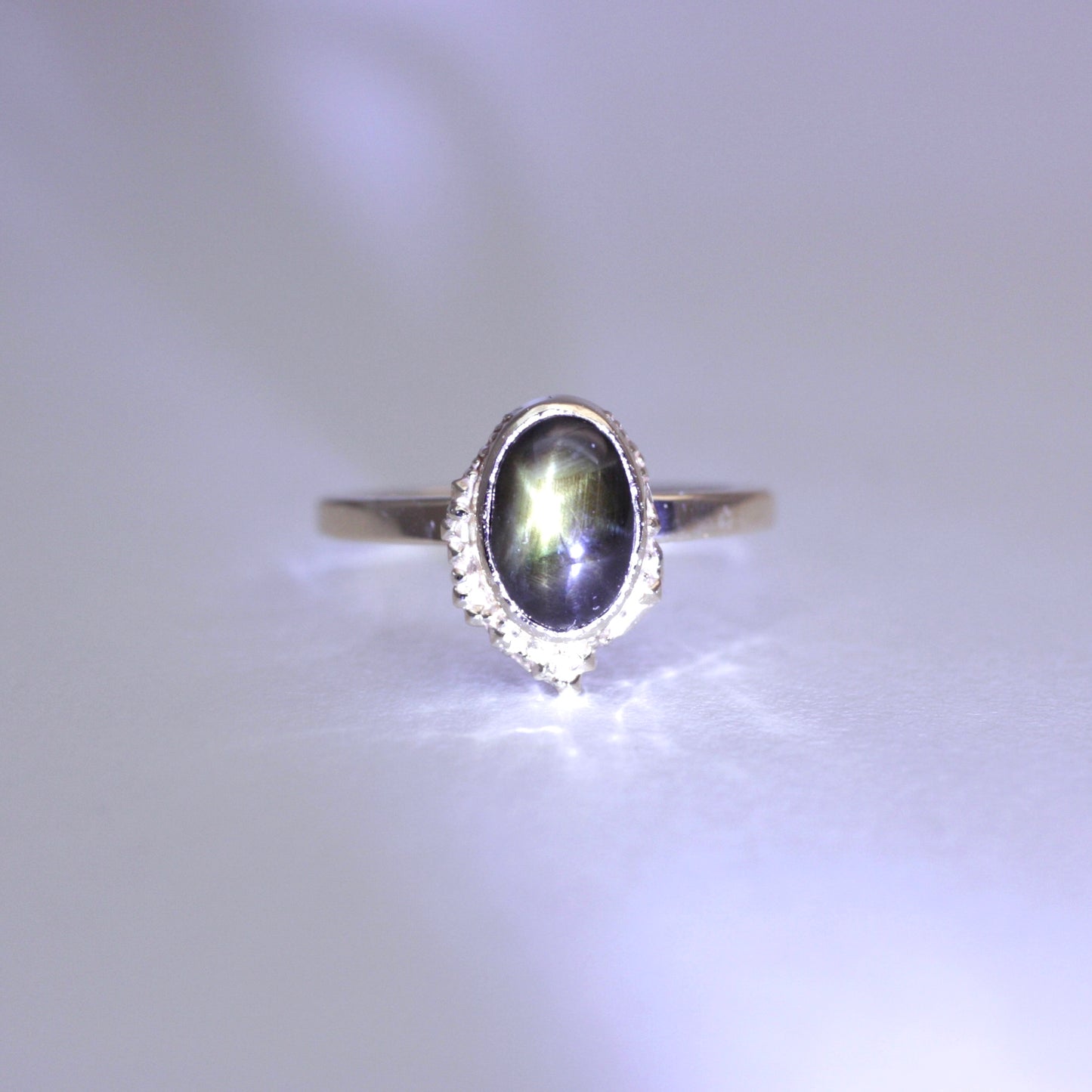 2208 Golden Star Sapphire