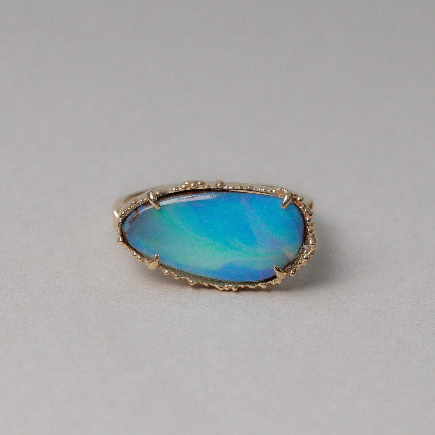 1568  Boulder Opal  / Ring