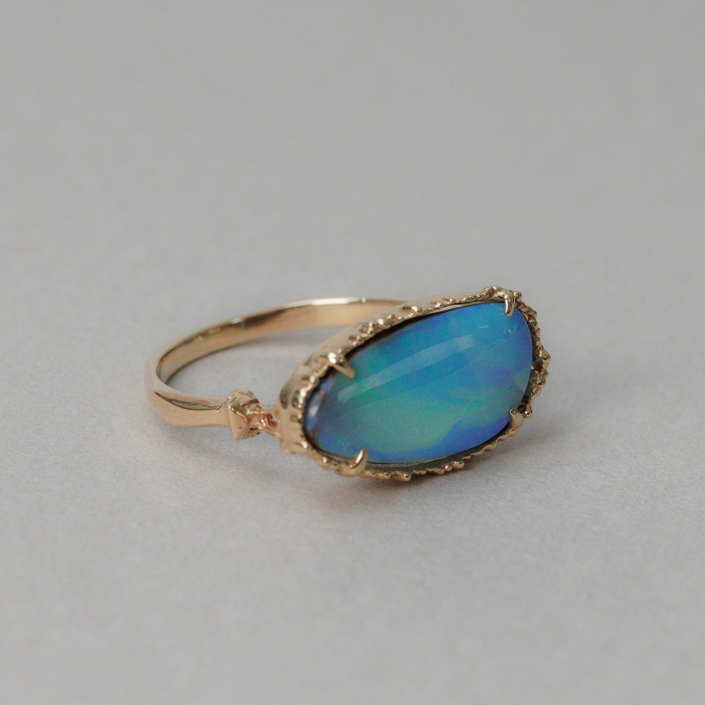 1568  Boulder Opal  / Ring