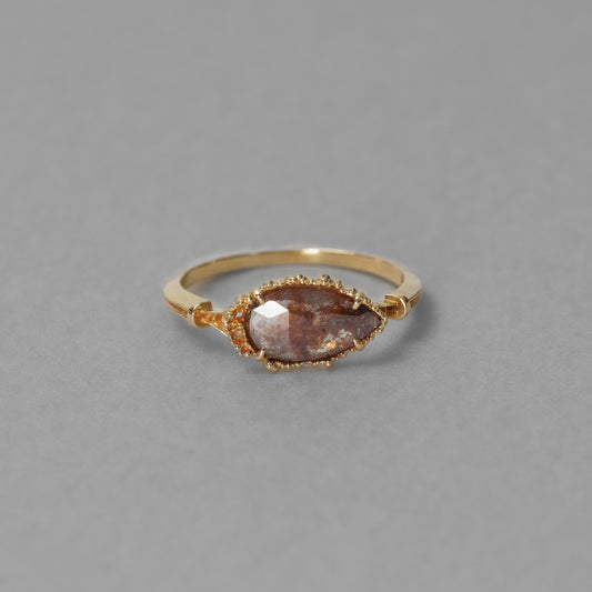 1340  Flatcut Diamond  / Ring