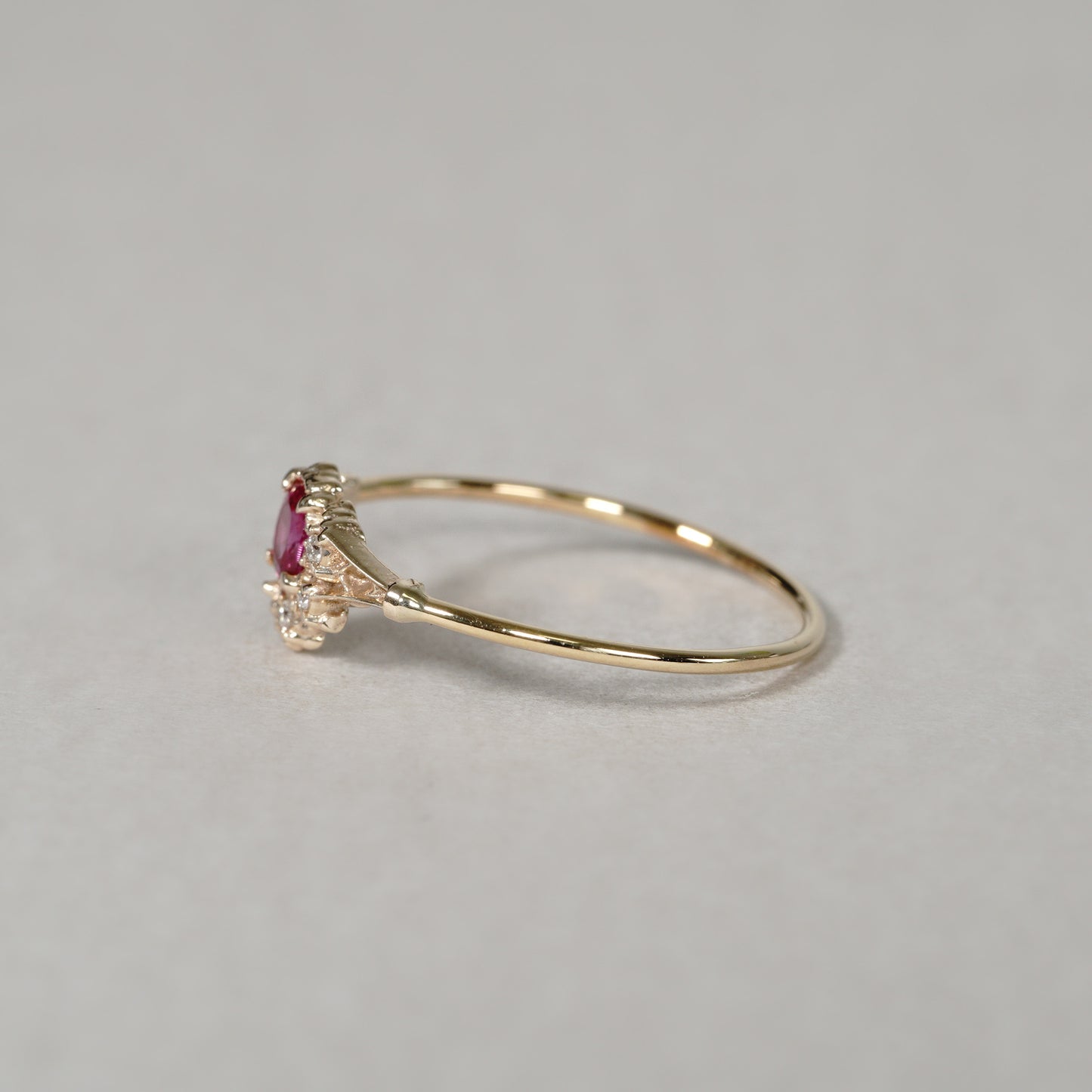 1186 Ruby/Diamond Ring