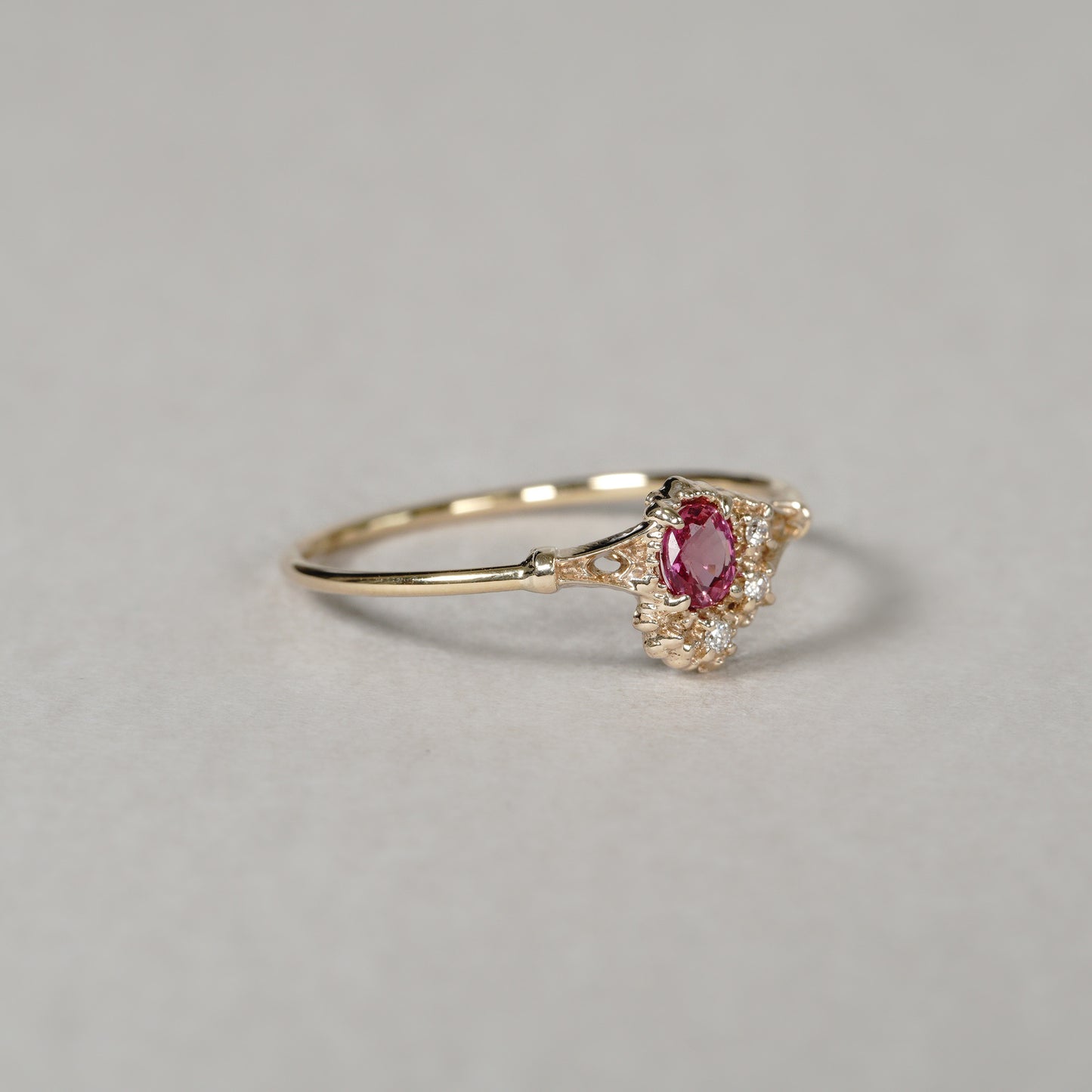 1186 Ruby/Diamond Ring