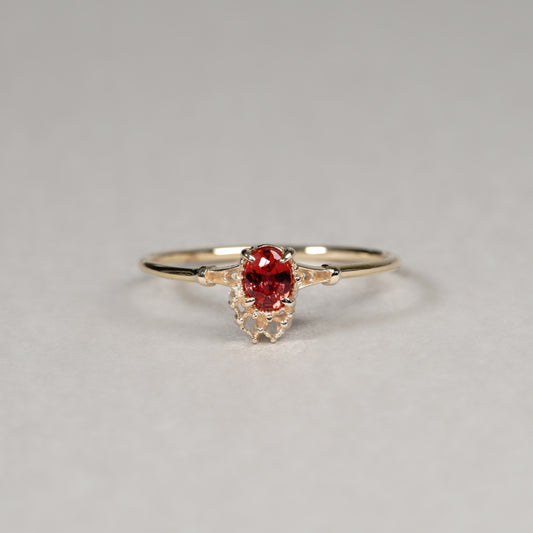 1238 Red sapphire Ring