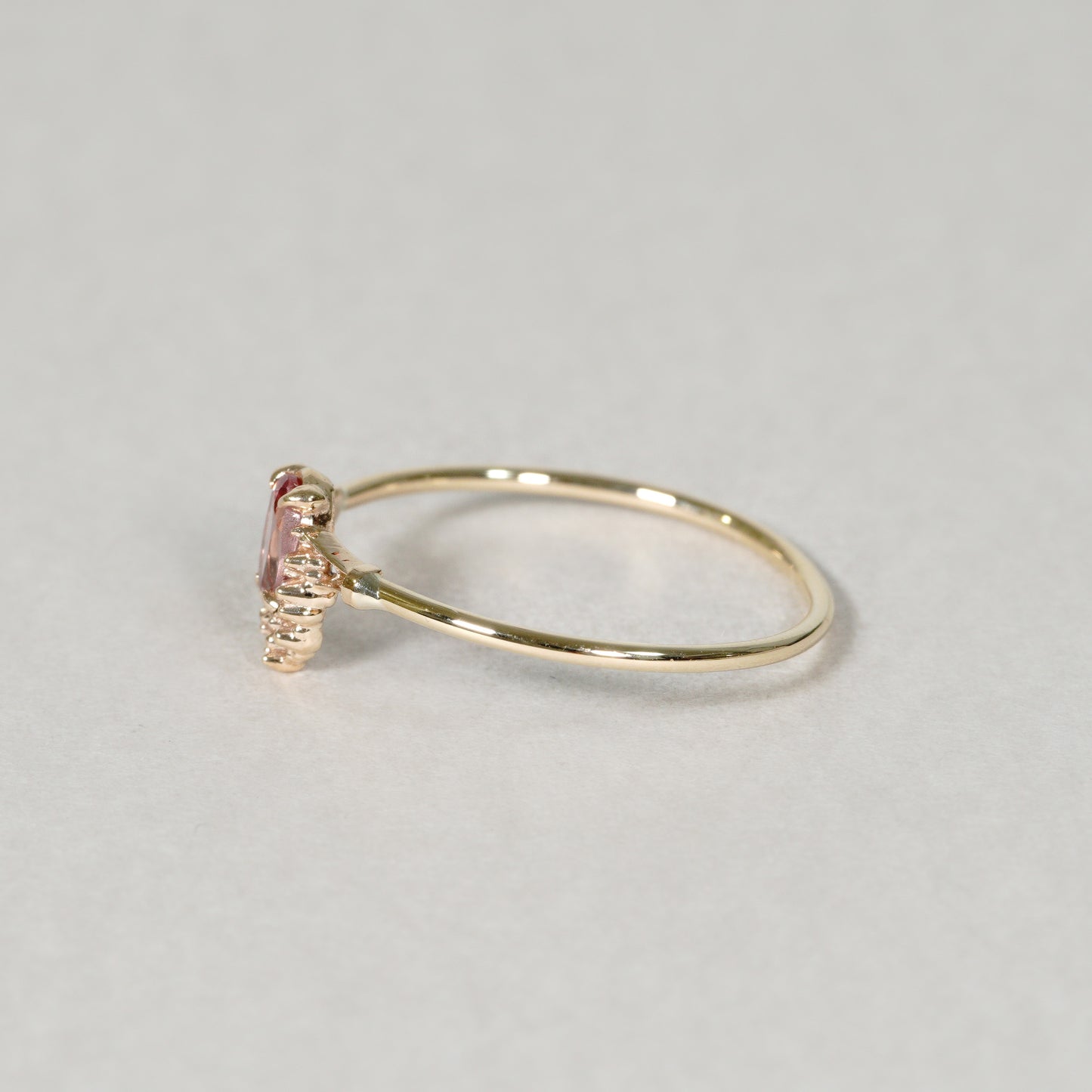 1376 Malaya Garnet Ring