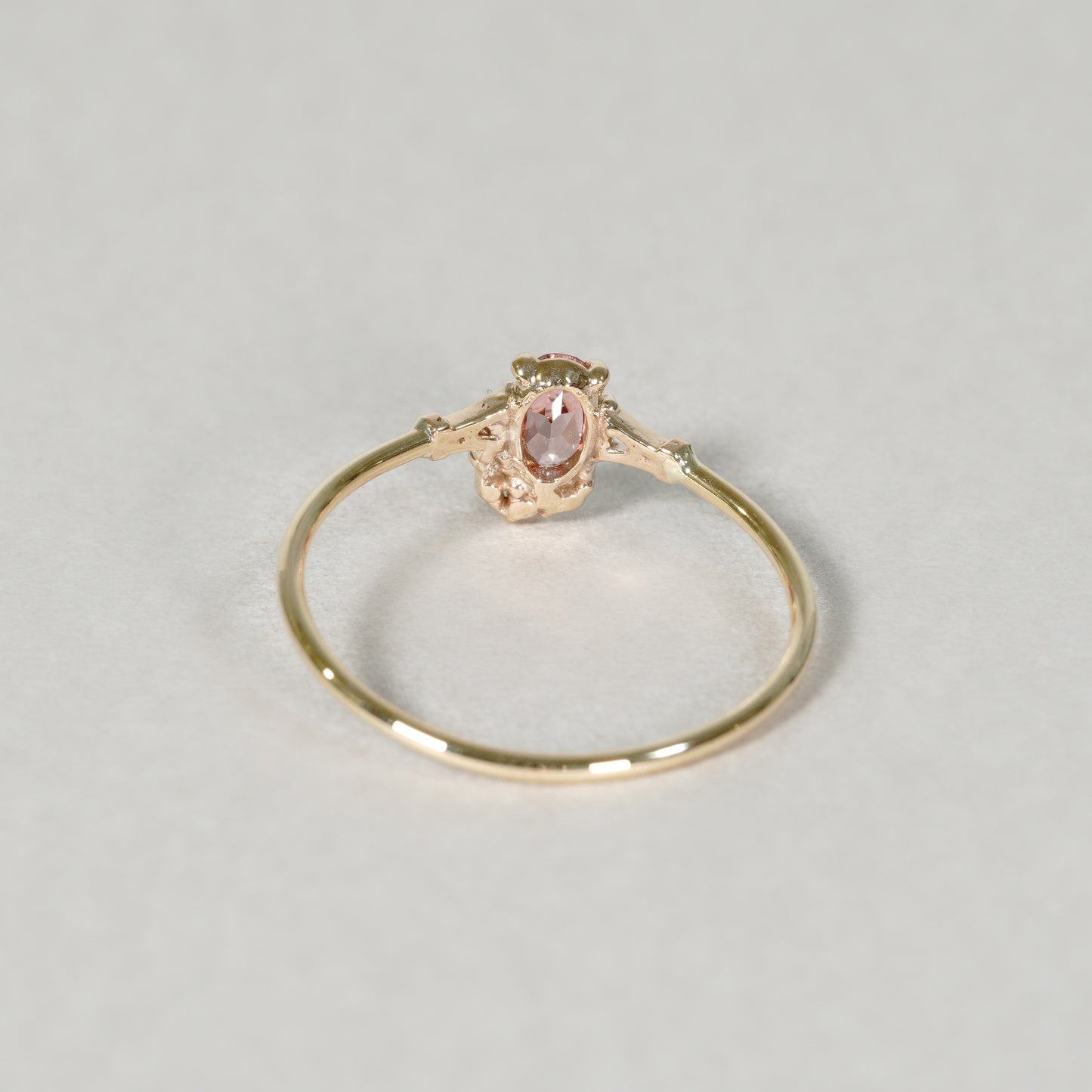 1376 Malaya Garnet Ring