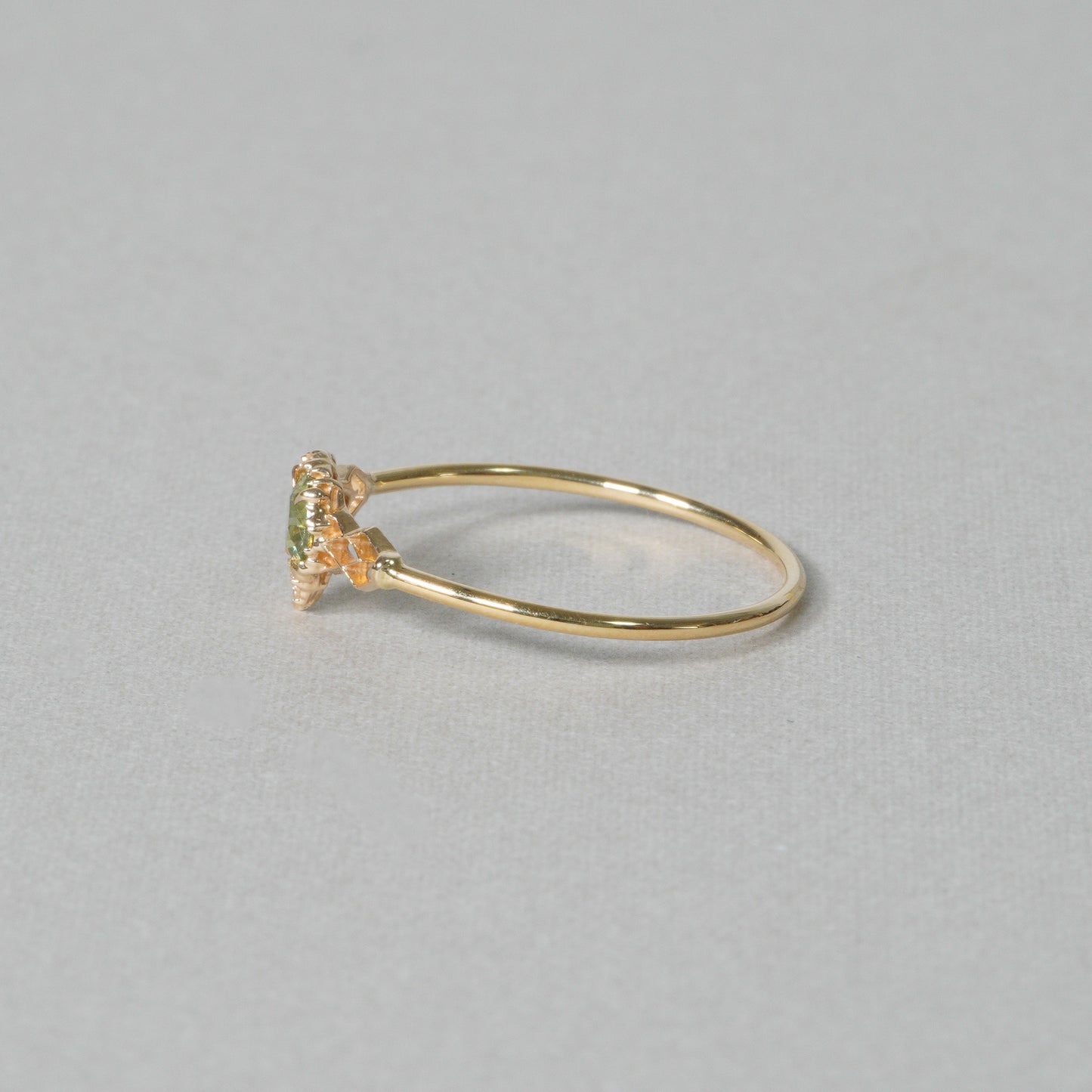 660 Demantoid Garnet Ring