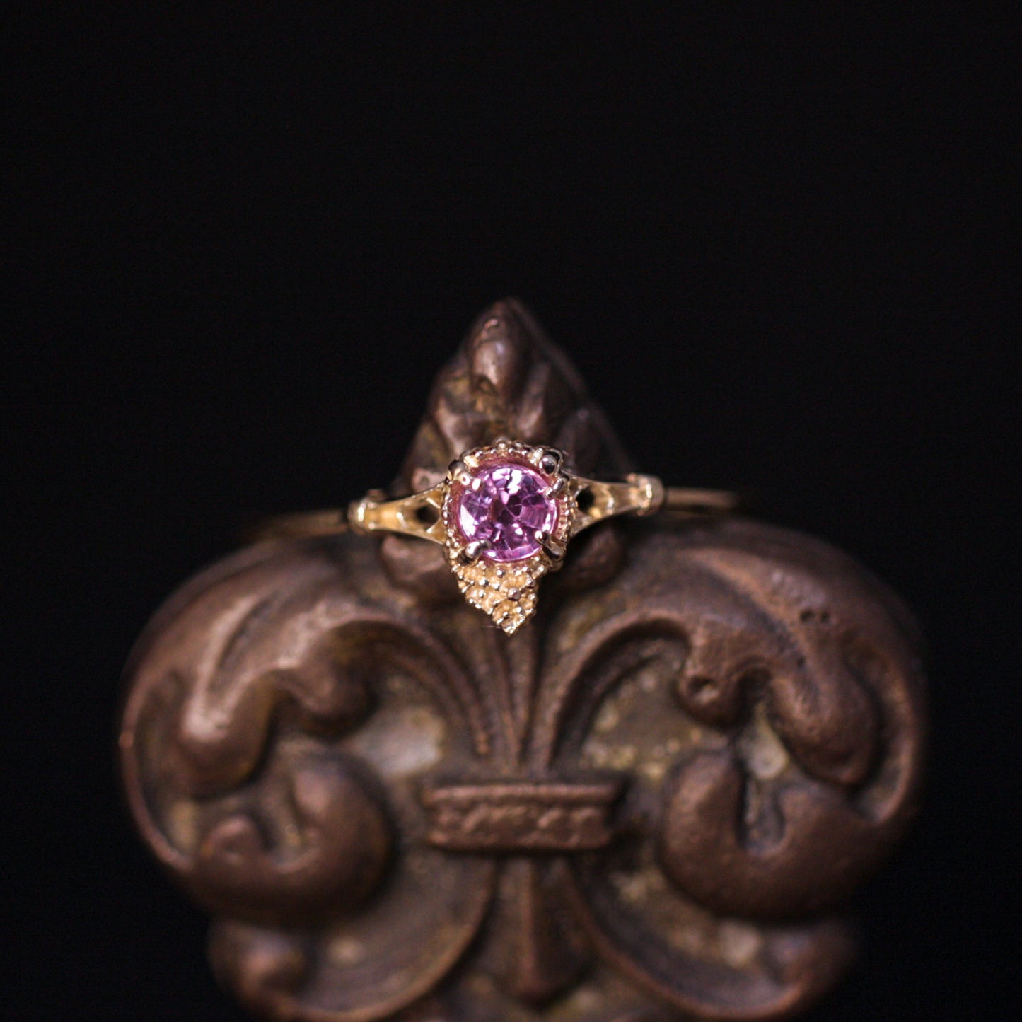 431 Pink Sapphire Ring
