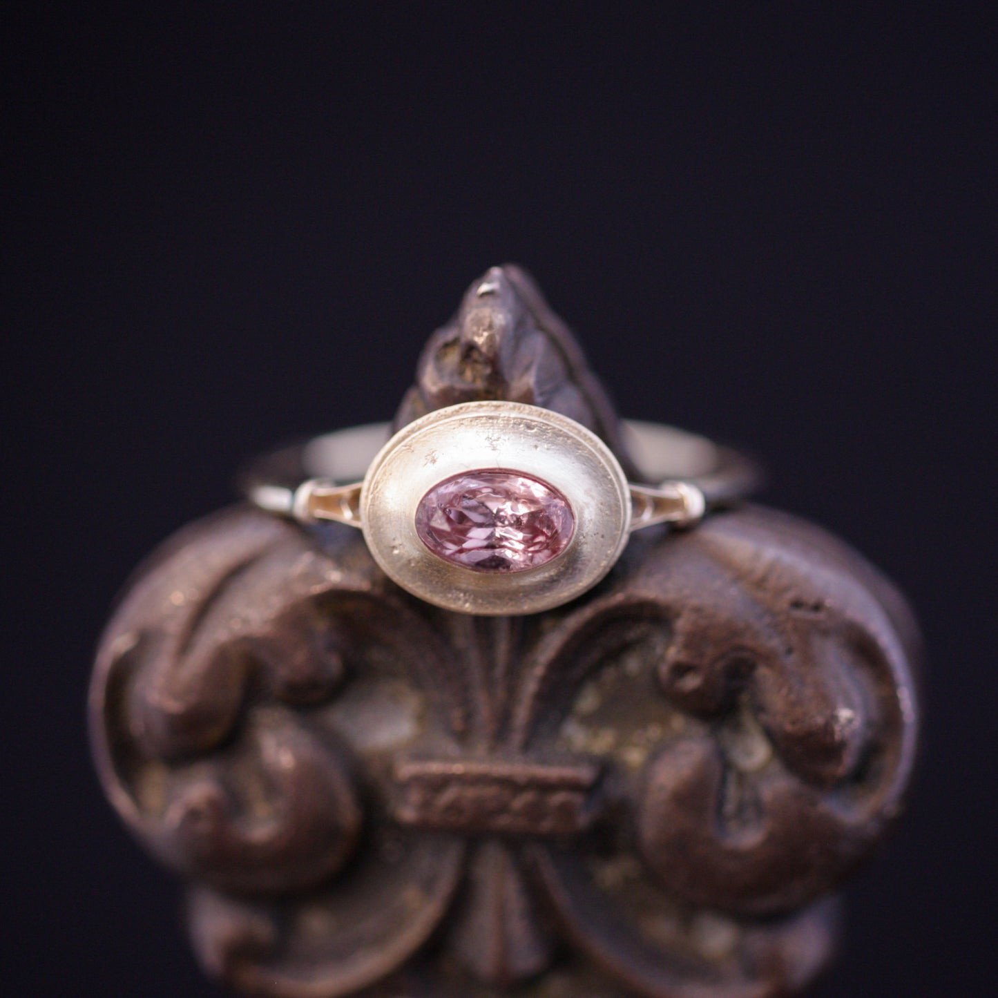 990 Malaya Garnet Ring