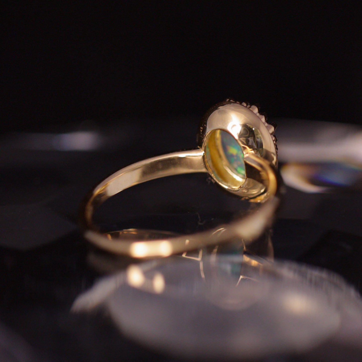 705 Ethiopian Opal Ring