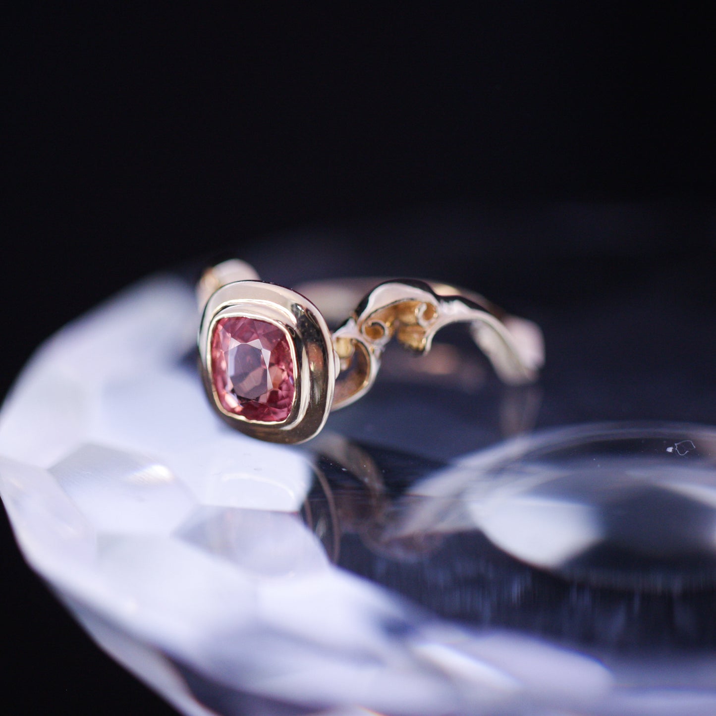 002 Pink spinel Ring