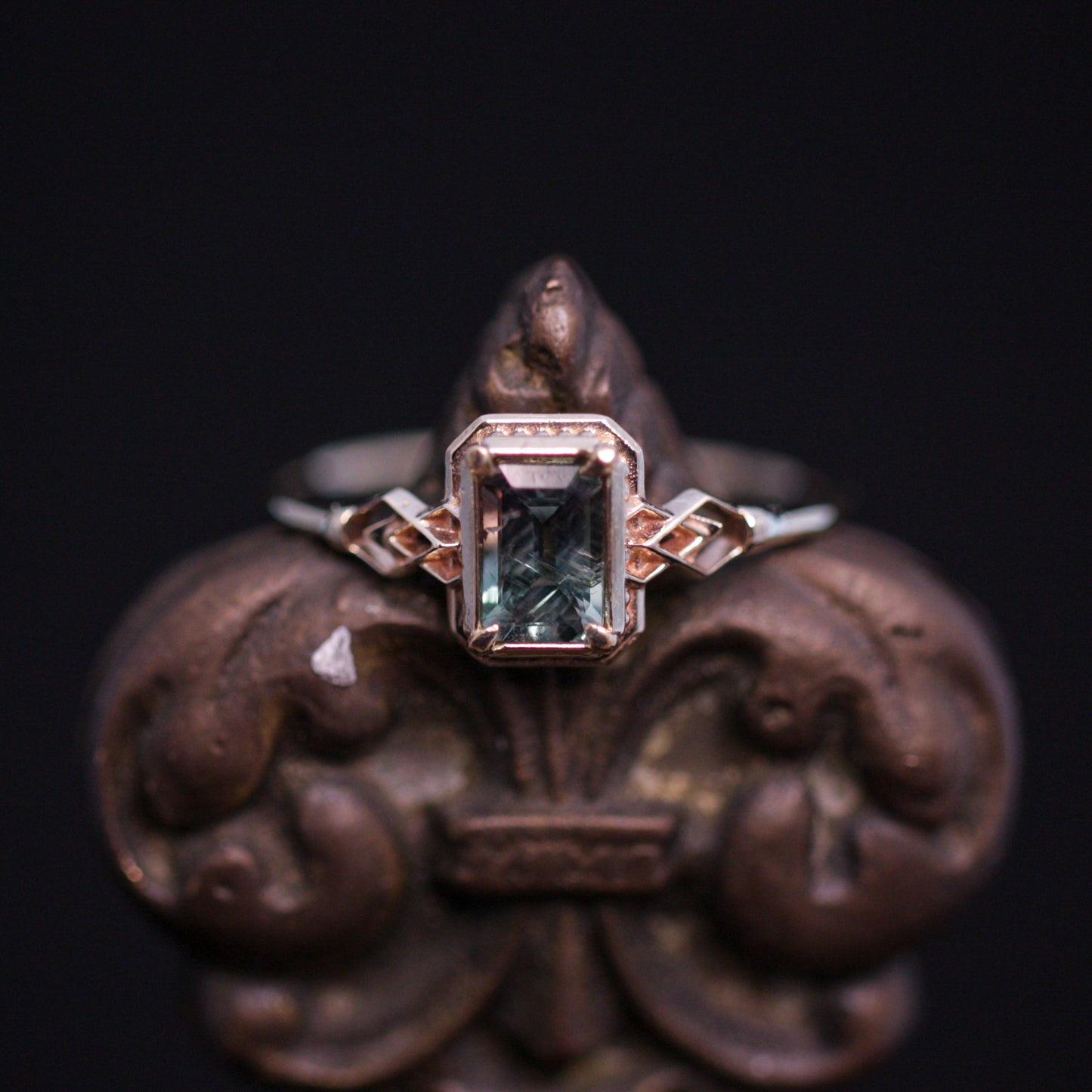 899 Bicolor Tourmaline Ring