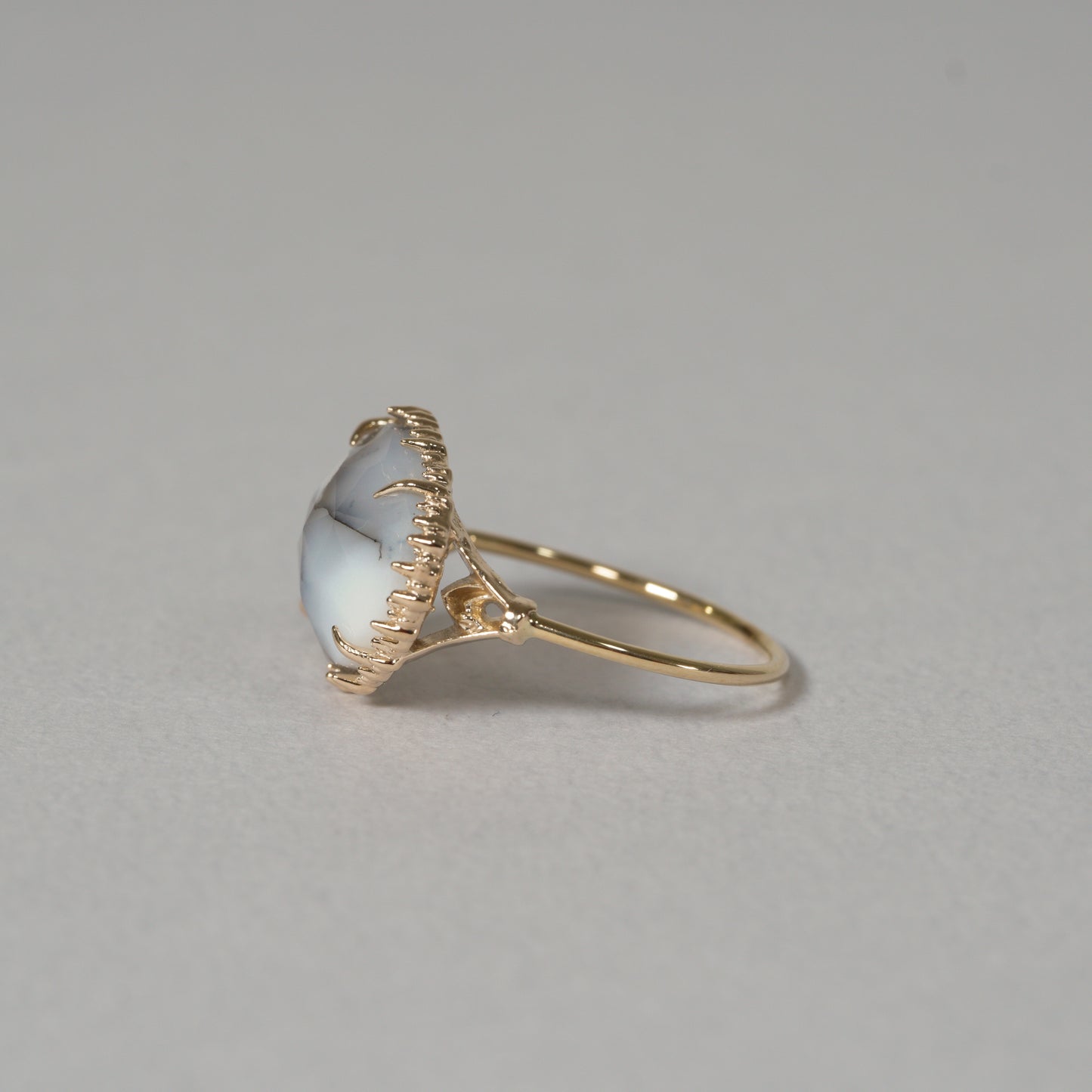 970 Dendritic Opal  / Ring