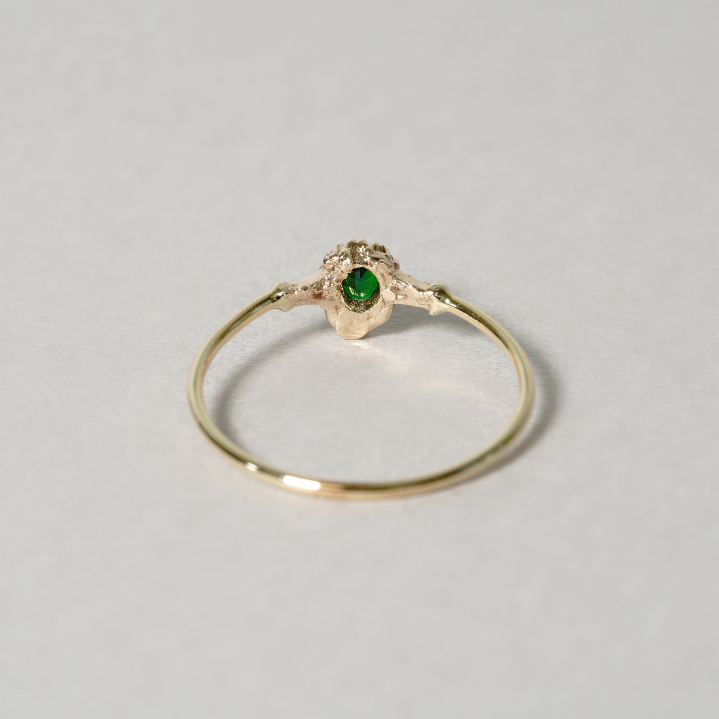 461 Green Garnet Ring