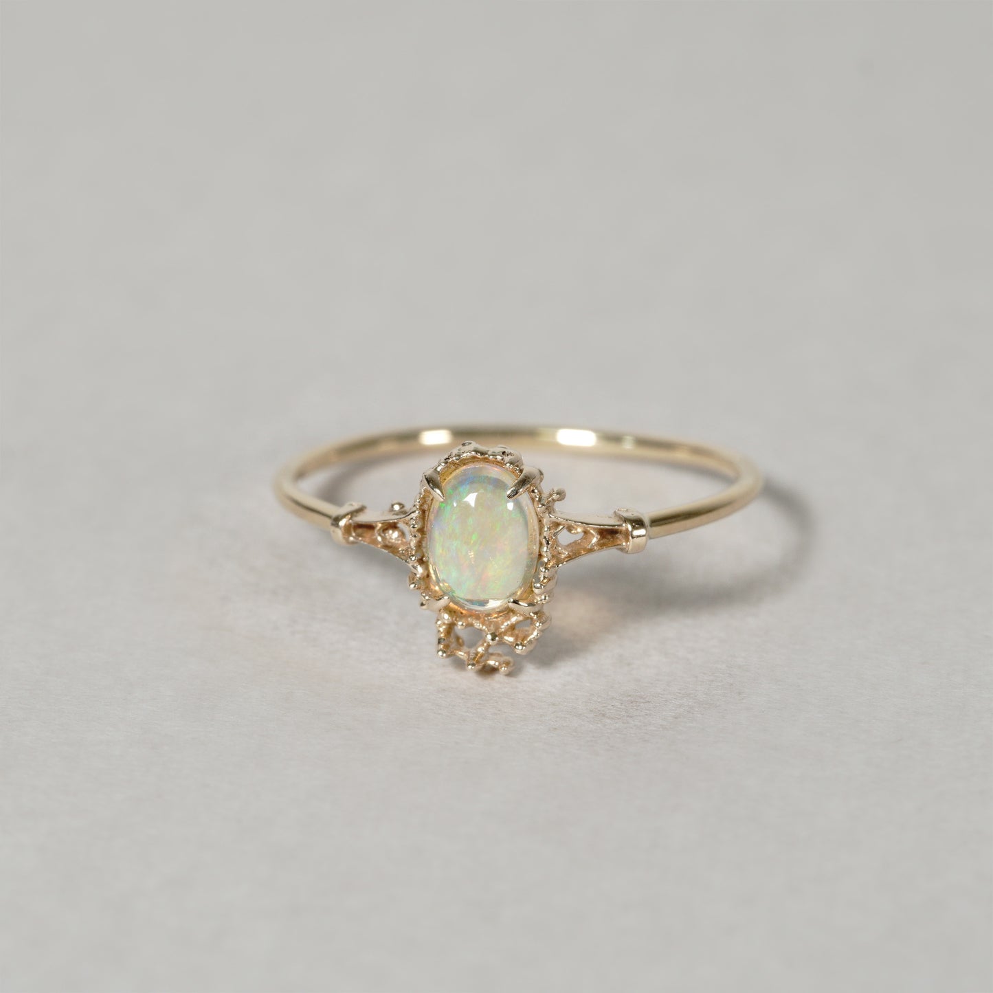 1123 Water Opal Ring