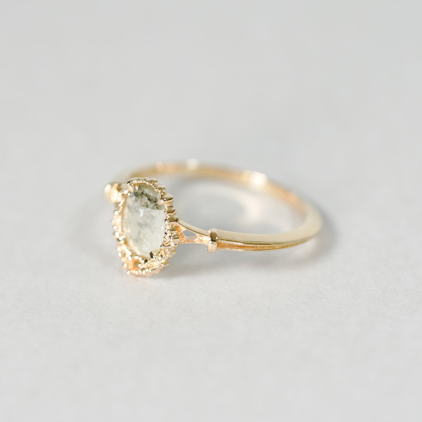 1357 Flatcut Diamond Ring
