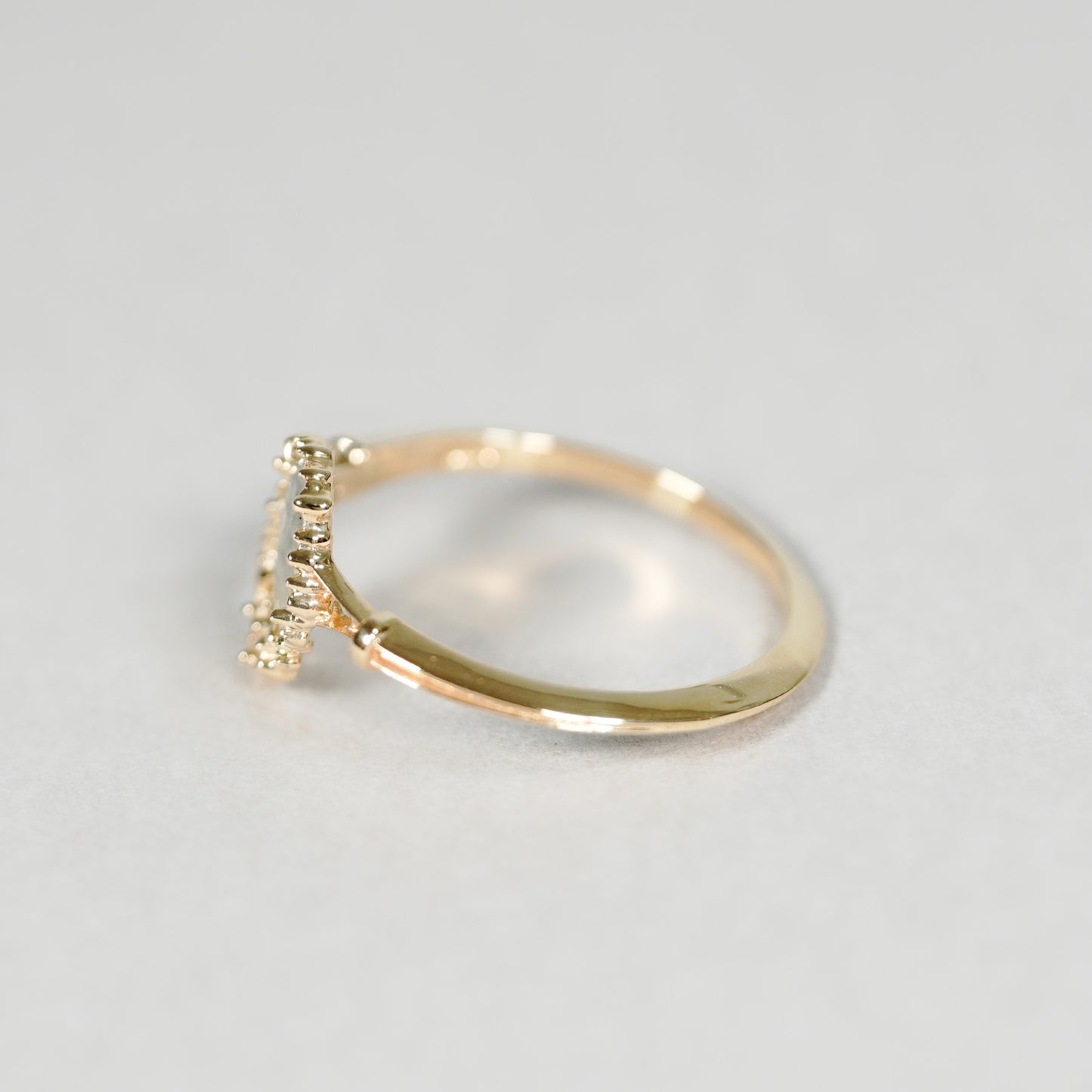 1357 Flatcut Diamond Ring