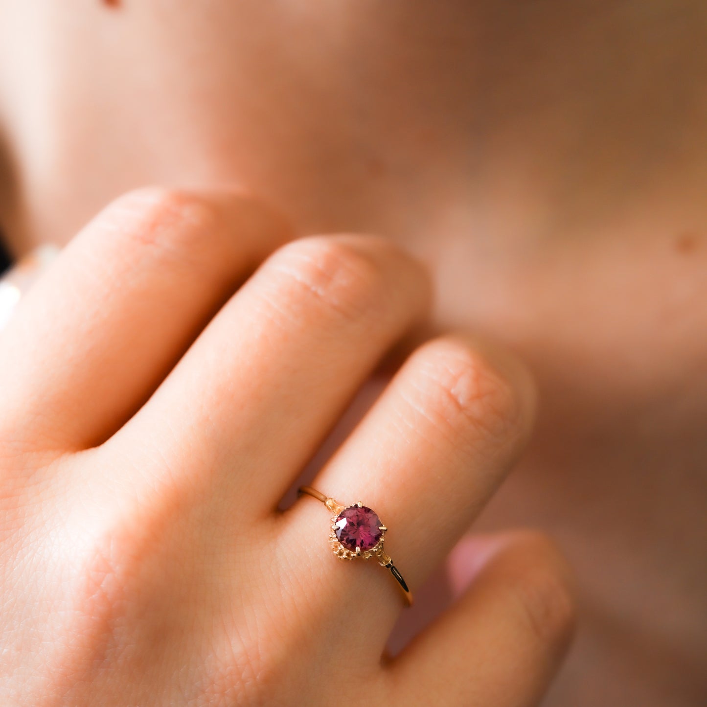 1475 Grenat Rhodolite / Bague